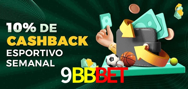 10% de bônus de cashback na 9BBBET